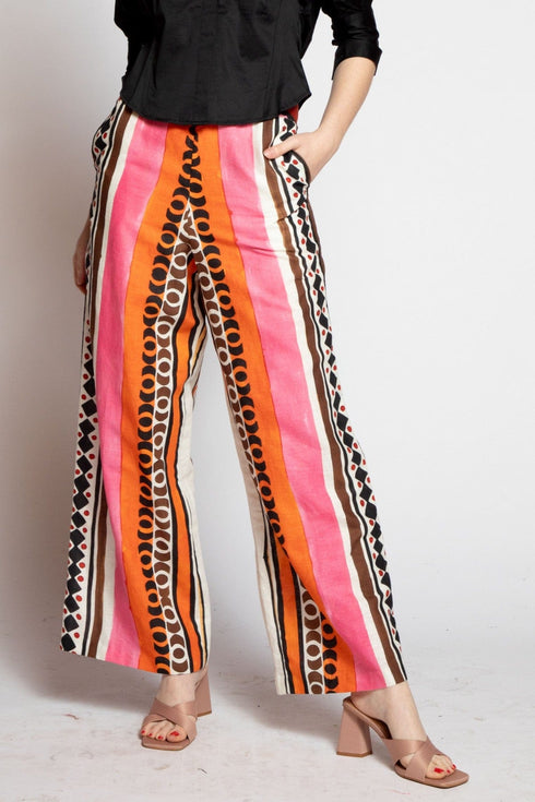 Cypress Pant - Tulum Stripe